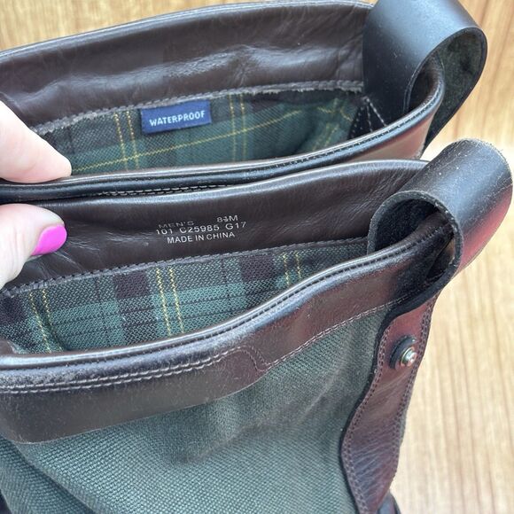 Cole Haan Millbridge Waterproof Men’s Boots Size 8.5 M C25985 Brown And Green - Picture 12 of 12